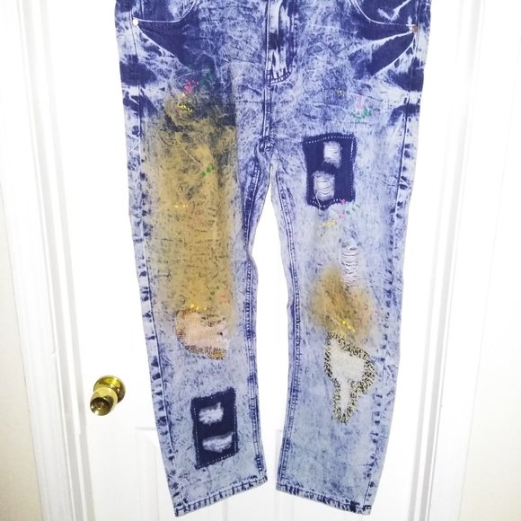 Fashion Men's Street Style Jean - Picture 2 of 11